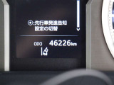 走行距離です。