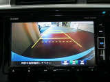 バックカメラが付いているので後方確認が非常にしやすいです。今や運転初心者も熟練者も必須装備!ついていて損はないですね♪