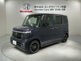 全国納車可 第三者機関証明書付 H SENSING 新車保証 試乗車 禁煙車 ワンオ-ナ- ナビLXU-242NBi TV Rカメラ DVD装備のN-BOXカスタム ターボコーディネートスタイル入庫!