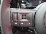 運転中のオーディオ操作が楽々ステアリングスイッチ。