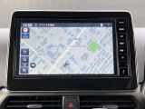 日産純正ナビ装着。ナビがあれば知らない土地での運転も安心ですね♪