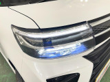 LEDヘッドライト付きです。夜間の運転も安心ですね