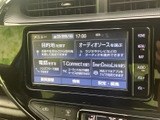 目的地検索やオーディオ選択など、日常で使う項目が画面にまとまっています。メニューから必要な機能を選びやすく、目的地の設定や音源の切り替えもスムーズに行える便利な装備です。