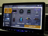 フルセグTV・CD・DVD再生機能・Bluetoothも対応でオーディオ機能充実♪