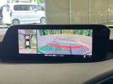 【360&deg;ビューモニター】専用のカメラにより、上から見下ろしたような視点で360度クルマの周囲を確認することができます☆死角部分も確認しやすく、狭い場所での切り返しや駐車もスムーズに行えます。
