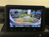 バックモニター付きで、車庫入れやバック時の後方確認をサポート。