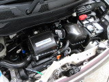 自慢のエンジンはパワードbyHONDAです。精度とバランスにこだわって、低回転からスムースなパワーを発揮します。