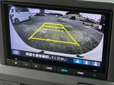 ☆バックカメラ☆駐車の際はバックモニターがサポートしてくれますので安心ですね♪