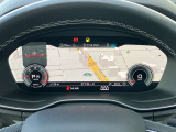 バーチャルコックピットナビ装備 MMIナビゲーション搭載 地図データ最新版にアップデート後ご納車させていただきますのでご安心くださいませ。
