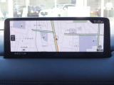 ナビ装着車は地図表示を確認できます。