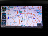 ナビゲーションももちろん装備。多彩な機能で快適ドライブをアシスト。オーディオ機能も充実していますね。