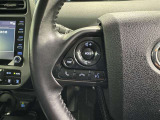 ステアリングスイッチ装備!運転しながら手元でオーディオの操作などができます。