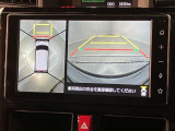 全周囲カメラ付きでバックが見やすいですね。
