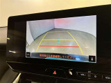 バックギアに入れると、このように後方が映し出されます!最終確認はご自身の目と耳で必ず行ってください!安全第一で!