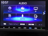フルセグテレビ搭載。DVD・CD再生・USB入力、SDカードに対応しています。