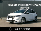人気のノートです。更に進化したe-POWERで、エンジンで発電して、モーターで走ります。電気自動車のような加速が心地良いです。