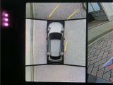 車両周辺の確認を補助する360&deg;ビュー・モニターの表示画面を確認できます。