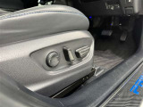 パワーシート搭載。微妙な調整が手軽にでき、ピッタリのポジションで運転することが可能です。