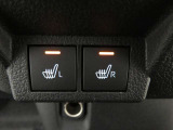運転席・助手席にはシートヒーター機能が内蔵されています。暖房が効いてくる前に暖かくなる嬉しい装備です。