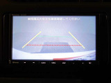 バックモニターで車庫入れや駐車もラクラク♪※あくまでも補助的な装置なので目視確認もお忘れなく!