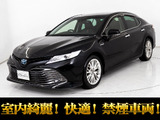 ★トヨタ カムリ Gレザーパッケージ★★禁煙★黒本革★セーフティセンス★BSM★★LDA★シートヒーター★プリクラッシュ★★レーダークルーズ★クリアランスソナー★★フルセグTV★SDマルチナビ★Blu-ray★