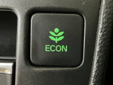 ★ECONスイッチ★ エコドライブを加速しよう!スイッチをONにすると、運転の仕方によるロスを抑え込み燃費をよくするようクルマが頑張ります(*^ー^*)燃費向上にチャレンジ♪