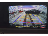 【バックカメラ】後方の映像がモニターで確認できます。駐車が苦手な方にお勧めの補助機能です。