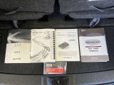 取扱説明書、ナビ取扱説明書、ETC2.0取扱説明書、点検記録簿揃っています!ナビロックアダプター入っています!