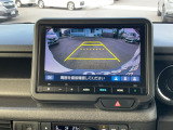 バックカメラは今や必需品ですね。バック駐車時にはしっかりアシストしてくれます♪