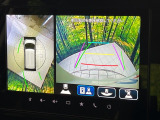 【全方位モニター用カメラ】専用のカメラにより、上から見下ろしたような視点で360度クルマの周囲を確認することができます☆死角部分も確認しやすく、狭い場所での切り返しや駐車もスムーズに行えます。