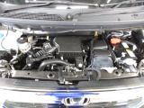 自慢のエンジンはパワードbyHONDAです。精度とバランスにこだわって、低回転からスムースなパワーを発揮します。