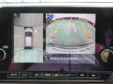 【MOD付きアラウンドビュー】全周囲型アラウンドビューモニターにはMOD(移動物検知)も付いて車庫入れも安心楽々ですね。