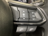MRCC(マツダレーダークルーズコントロール)は先行車との車間を維持しながら追従走行を行い、長距離でのドライバー負担を軽減させてくれます。