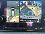 駐車時はナビゲーションでアラウンドビューモニターを見ることができ、安心して後ろを把握することが出来ます。