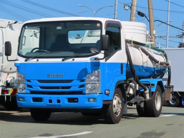 エルフ  3.7t ワイド バキューム