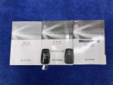 スペアキー・メンテナンスノート・取扱説明書も完備しています。車の仕様で困った場合にとても役に立ちます。