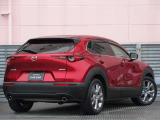 SUVであるCX-30のデザインコンセプトは「Sleek & Bold」。「Sleek(滑らかさ)」と「Bold(大胆さ)」をミックスさせ、クーペのような伸びやかな美しさとSUVらしい力強さの融合を目指しています。