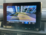 バックカメラ♪運転席から死角となりやすい部分も見えやすく車庫入れの苦手な方にも安心して駐車できます☆