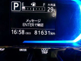 走行距離81700km