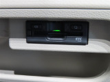 ETC車載器付きです。高速道路の料金所もスムーズに通過できます。