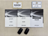 基本操作はもちろん、困った時に役立つ取扱説明書、整備歴が確認出来るメンテナンスノートが付いてます。安心ですね☆☆