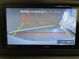 バックカメラ付きますので後方確認も楽々
