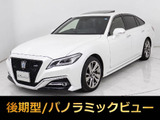 ★トヨタ クラウンHV 2.5RSアドバンス 後期型★★禁煙車★サンルーフ★黒革★360カメラ★★Dインナーミラー★冷暖房シート★★ステアリングヒーター★踏み間違い防止★★セーフティセンス★12.3型SDマルチナビ★