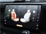 運転席・助手席には、シートヒーター&クーラーを装備しています。暑さや寒さに合わせてシートの温度を調整できるため、季節を問わず快適。