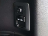 非常時やキャンプなどに役立つAC100Vコンセント付きです。