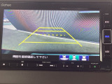バックモニター搭載で車庫入れ安心!バック中の死角部分がモニターに映し出されるので安全性アップ!!