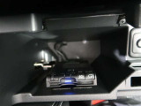 ETC車載器付きです。高速道路の料金所もスムーズに通過できます。