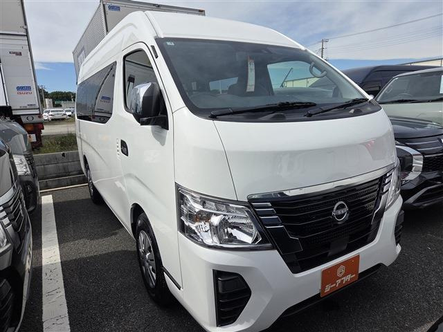 キャラバン 2.5 EX スーパーロング ハイルーフ 登録済み未使用車 純正ナビ