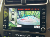 【パノラミックビューモニター】専用のカメラにより、上から見下ろしたような視点で360度クルマの周囲を確認することができます☆死角部分も確認しやすく、狭い場所での切り返しや駐車もスムーズに行えます。