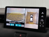 【バックカメラ】リバースにするだけで映ります、後方の安全確認や、狭い駐車場での車庫入れ、雨の日や夜間など視界の悪い時に便利です!安全にバックする為には欠かせない装備です。